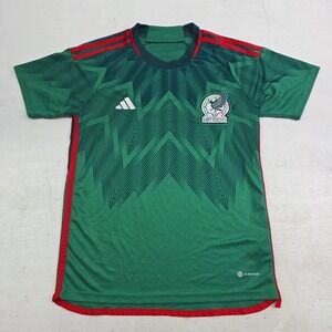 Mexico 2022 World Cup Football Jersey Adidas Sz S Slim Fit Selección Mexicana‎